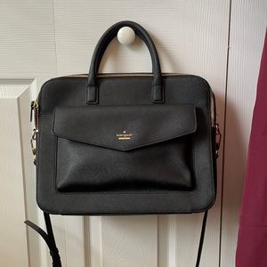 Kate Spade black laptop bag
